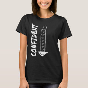 T-shirt Farce de bureau, hommes adultes confiants drôles i