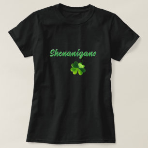 T-Shirt Farce et Trèfle à Quatre Feuilles
