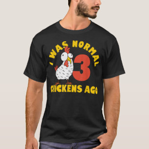 T-shirt Farceur Fermier Animal De Compagnie J'étais Normal