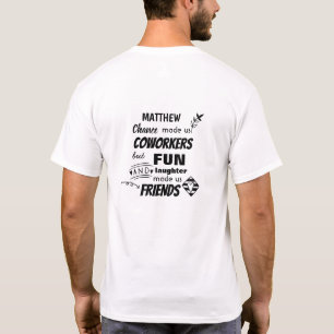 T-shirt Farewell Coworker Boss - nous sommes amis Custom