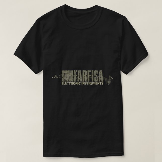 T-shirt Farfisa Instruments électroniques 1946 (Design devant)