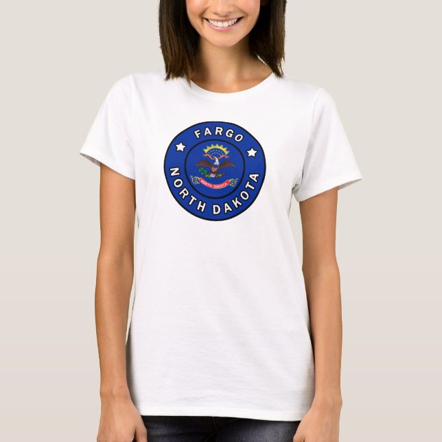 T-shirt Fargo Dakota du Nord (Devant)
