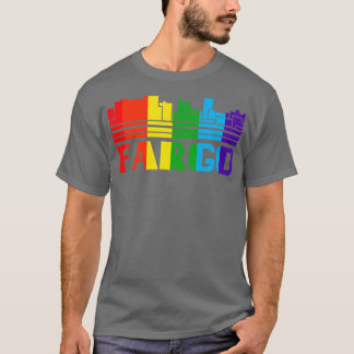 T-shirt Fargo Pride Fargo LGBT Gift LGBTQ Supporter Tee P