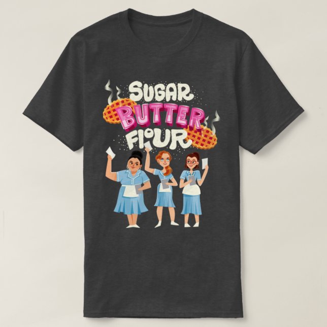 T-shirt Farine de beurre de sucre (Design devant)