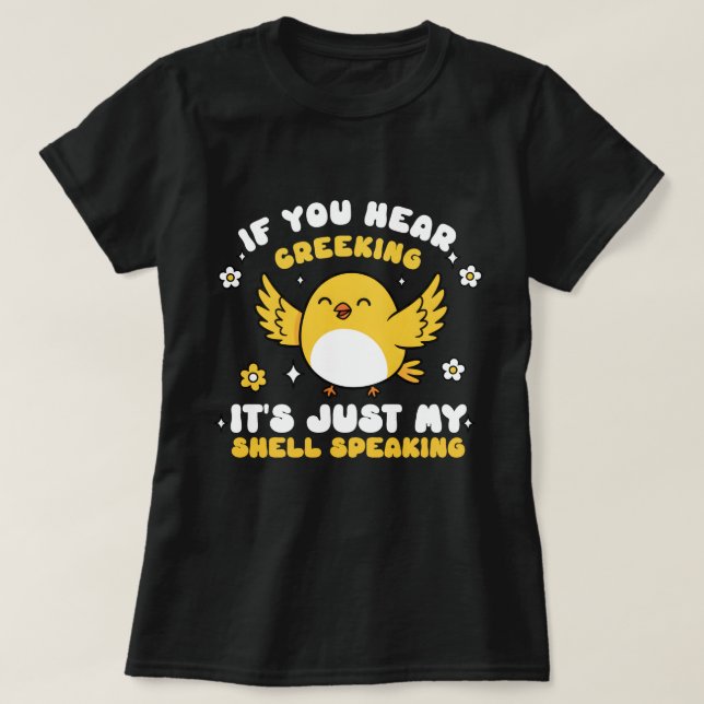 T-shirt Farm Animal Joke Tee bird Owner Funny (Design devant)