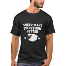 farm animal shirt, sheep lover tee, animal humor 