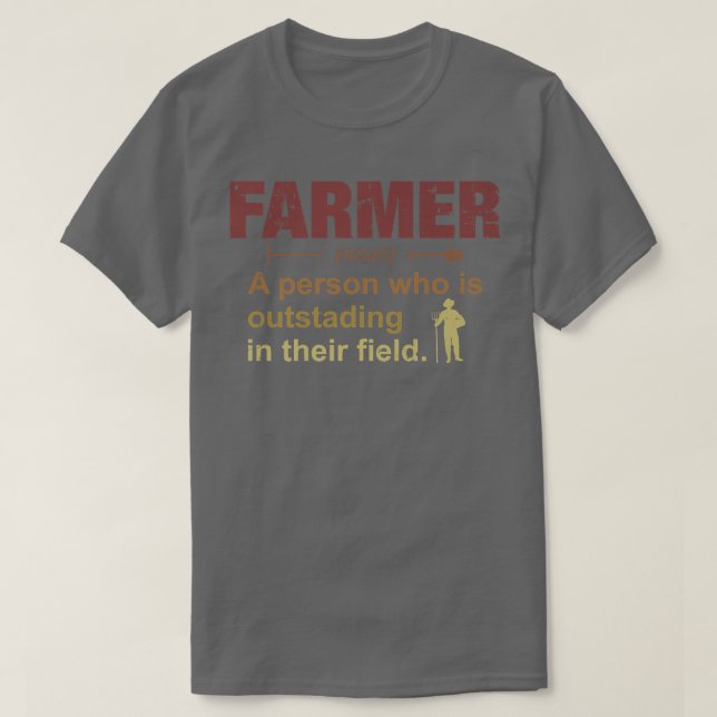 T-shirt Farmer Definition  (Design devant)