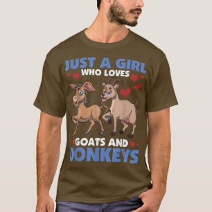 T-shirt Farmer Femmes Drôle Juste Une Fille Qui Aime Les C