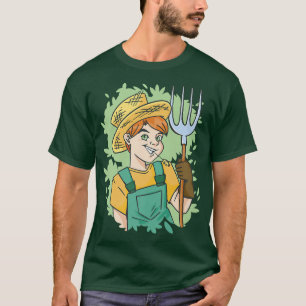 T-shirt Farmer Kid Boy Farm Guy