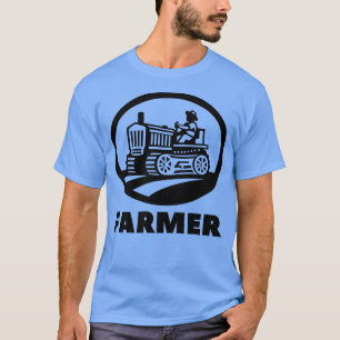 T-shirt Farmer Rancher Life Farming Tractor Driver Farm