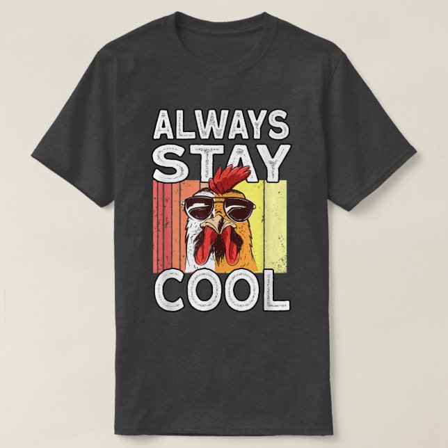 T-shirt Farmer Rooster Hen Chicken Hen (Design devant)