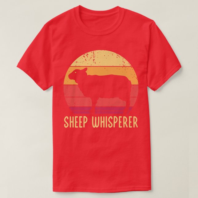 T-shirt Farmer Sheep Whisperer  (Design devant)