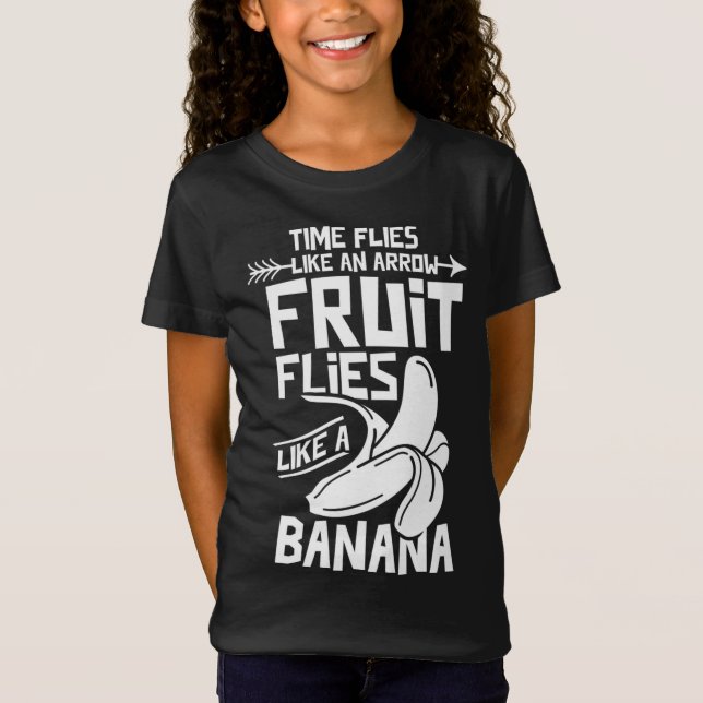 T-Shirt Farmer Time vole comme une flèche de fruits vole c (Devant)