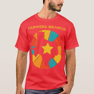 T-shirt Farmers Branch Texas Vintage Souvenir désaffecté 1