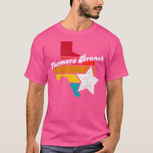 T-shirt Farmers Branch Texas Vintage Souvenir désaffecté 2