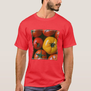 T-shirt Farms   Shiny Red & Yellow Tomatoes
