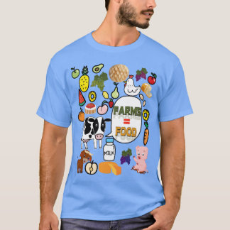 T-shirt FARMSFOOD fille