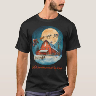 T-shirt Farmyard Christmas Flight