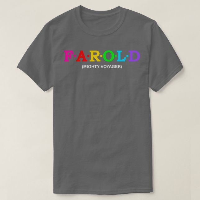 T-shirt Farold Mighty Voyager 1 (Design devant)