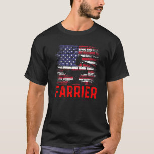 T-shirt Farrier Horseshoe Hoof Trimming Equine Shoing
