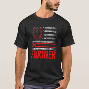 T-shirt Farrier Horseshoe Hoof Trimming Equine Shoing 4