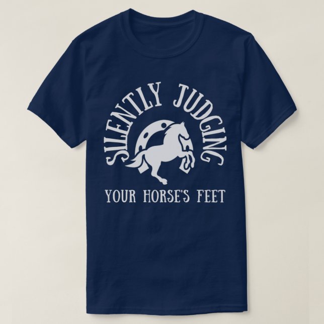 T-shirt Farrier Horseshoer Horse Blacksmith amp Horse Vete (Design devant)