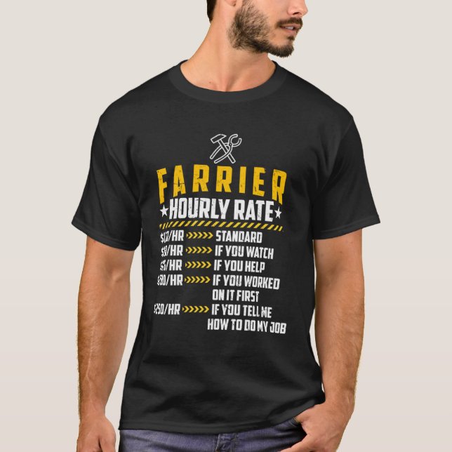 T-shirt Farrier Hourly Rate Loves  Blacksmith Labor Rates (Devant)