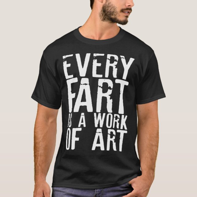 T-shirt Fart  Men Boys Cool Hilarious Sarcastic Humorous   (Devant)