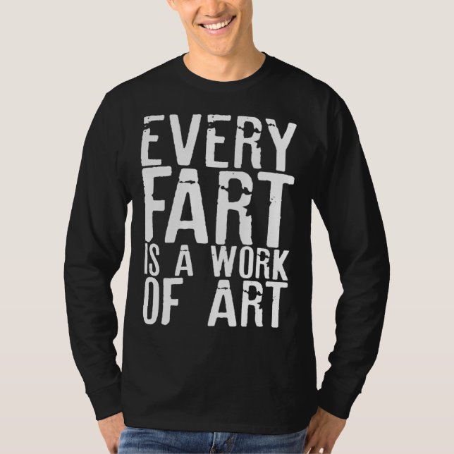 T-shirt Fart  Men Boys Cool Hilarious Sarcastic Humorous   (Devant)