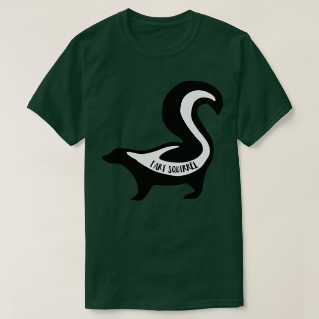 T-shirt Fart Squirrel (Design devant)