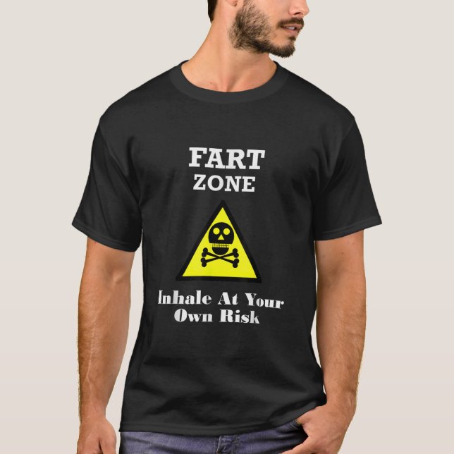 T-shirt Fart Zone Funny Farter Farter (Devant)