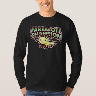 T-shirt Fartalotl Champion Axolotl Salamander Aquarium Pou