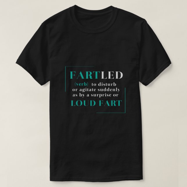 T-shirt Farting Offensif Fart Rude1366 (Design devant)