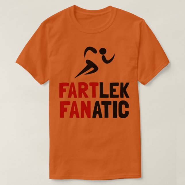T-shirt Fartlek Fanatic (Design devant)