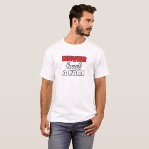T-shirt Farts amusant ne jamais faire confiance à un père
