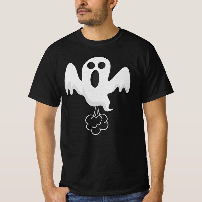 T-shirt Farts de fantômes amusants (Devant)