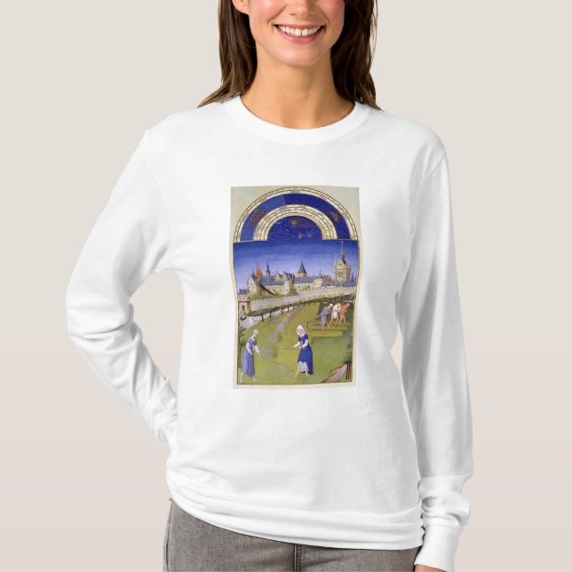 T-shirt Fascimile de juin : Fenaison (Devant)