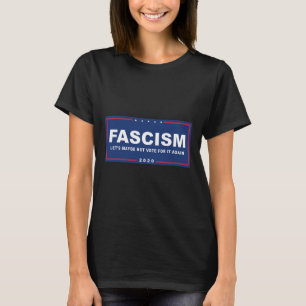 T-shirt Fascisme - Symbole de campagne anti-Trump pro-bide