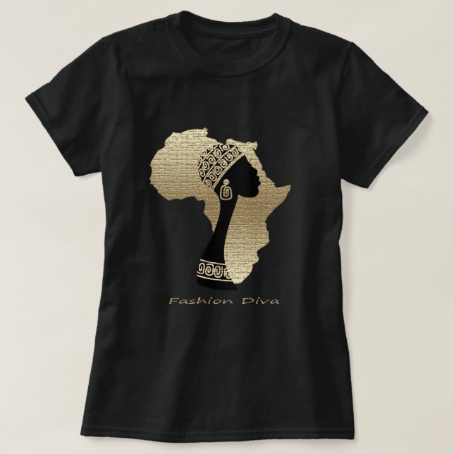 T-shirt Fashion Diva (Design devant)