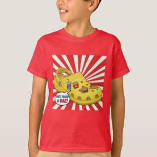 T-shirt Fast Food Mon Amour, par Natasha Us