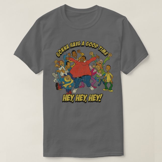 T-shirt Fat Albert Gonna va avoir un bon temps tapisserie (Design devant)