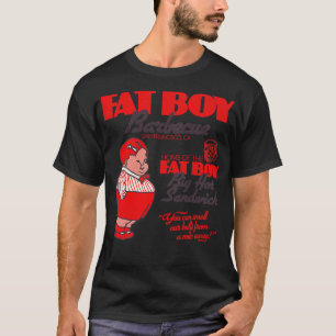 T-shirt Fat Boy Barbecue Retro BBQ Restaurant San Francisc