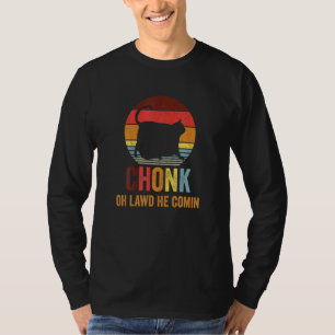 T-shirt Fat Cats Mème Retro Vintage Fat Cat Mèmes Chonk Ca