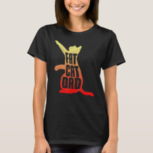 T-shirt Fat Chat Papa Fête des pères Chubby Chonk Papa