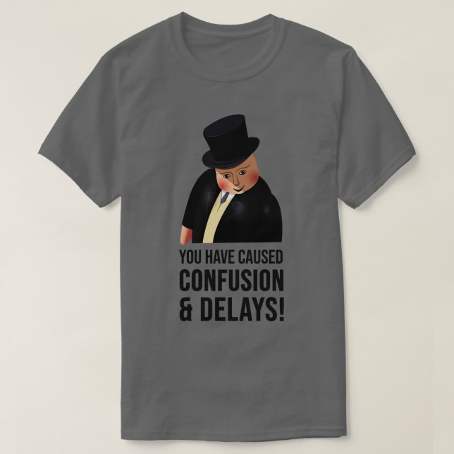 T-shirt Fat Controller Funny (Design devant)