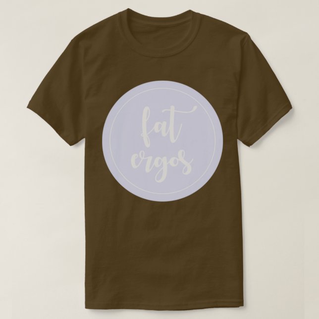 T-shirt Fat Ergos 4 (Design devant)