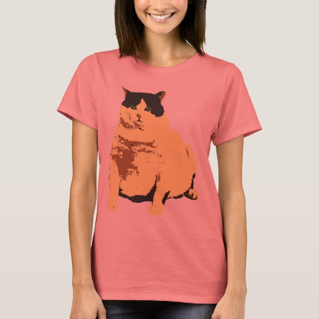 T-shirt fatcat (Devant)