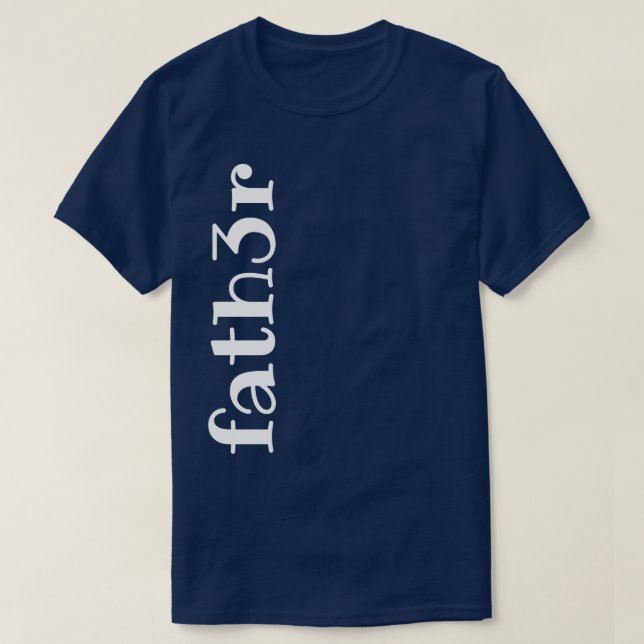 T-shirt fath3r d'un côté (Design devant)