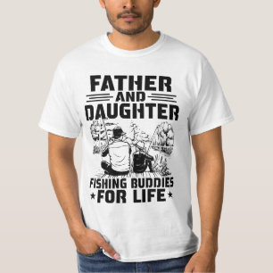 T-shirt Father and Daughter Fishing Buddies For Life
