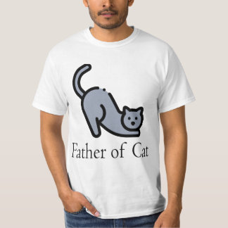 T-shirt Father of cat